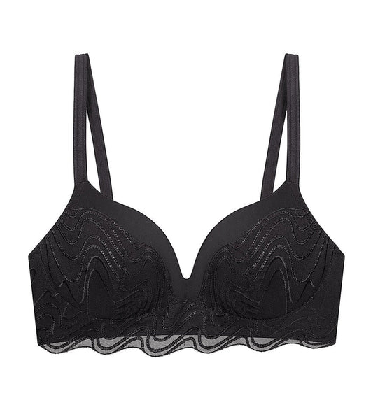 Curves Padded Bra - BLACK