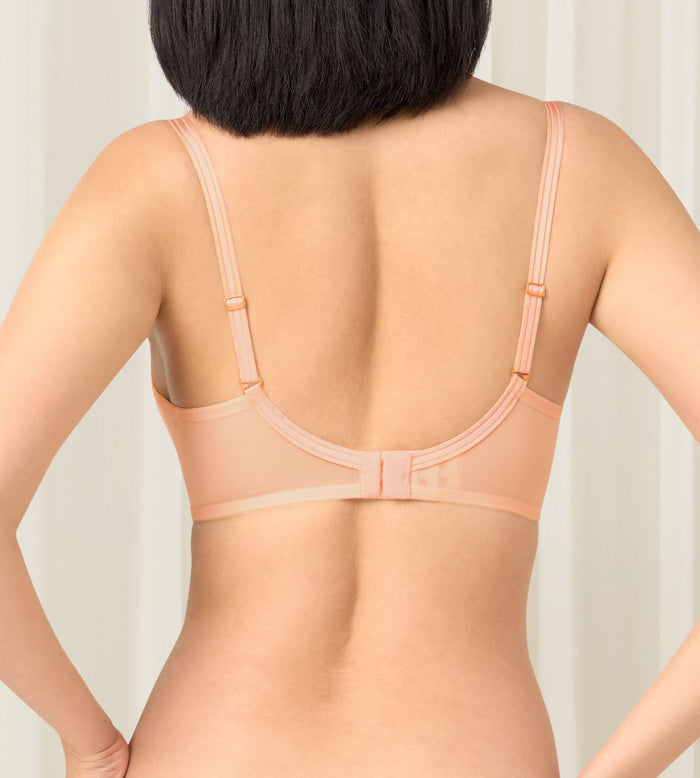 Curves Padded Bra - LT. BABY PINK
