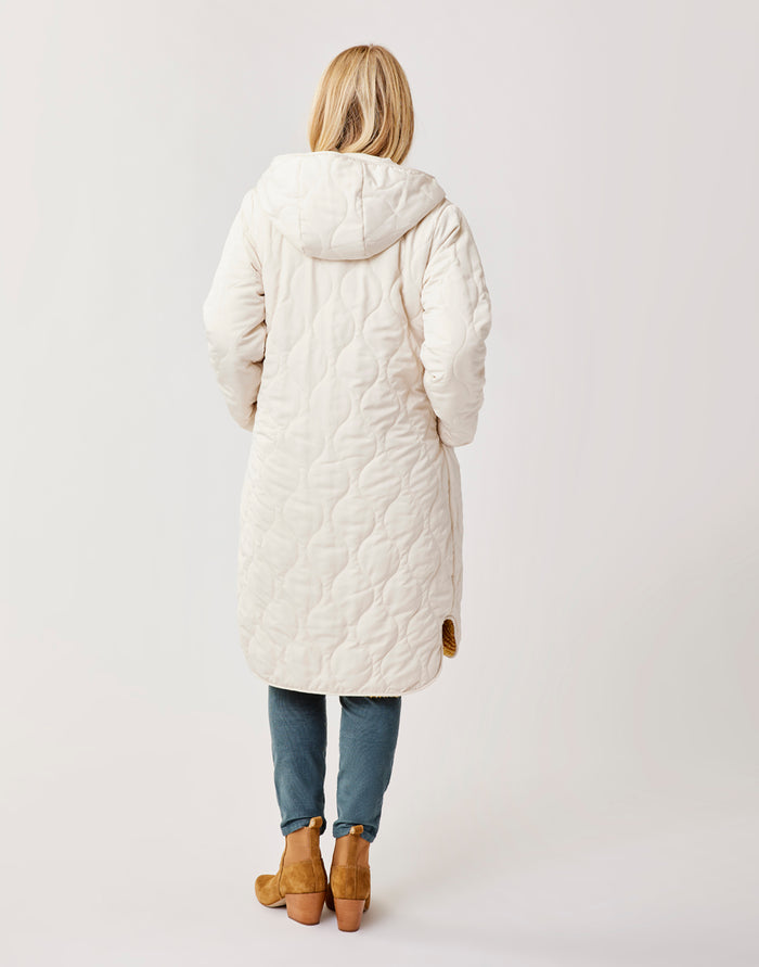 Donner Reversible Jacket: Wood/Birch
