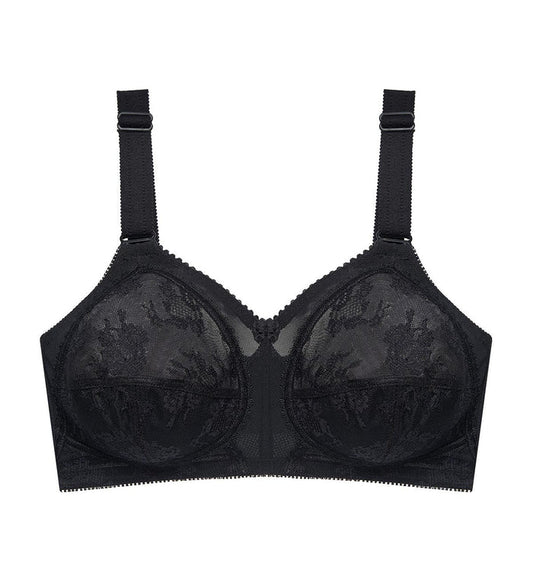 DOREEN Non Wired Bra - BLACK