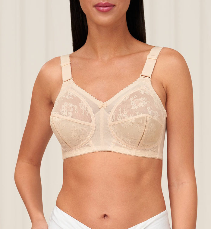 DOREEN NON WIRED BRA - FRESH POWDER