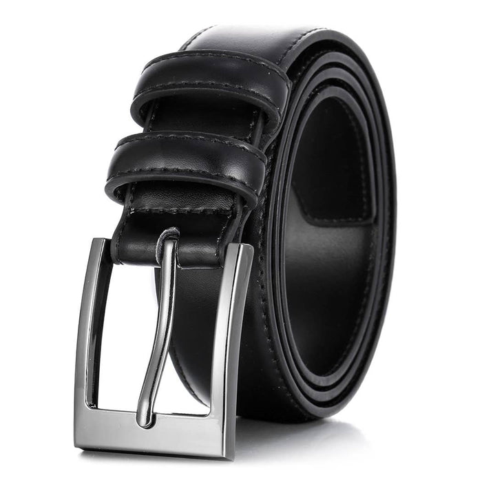 Dual Loop Leather Belt