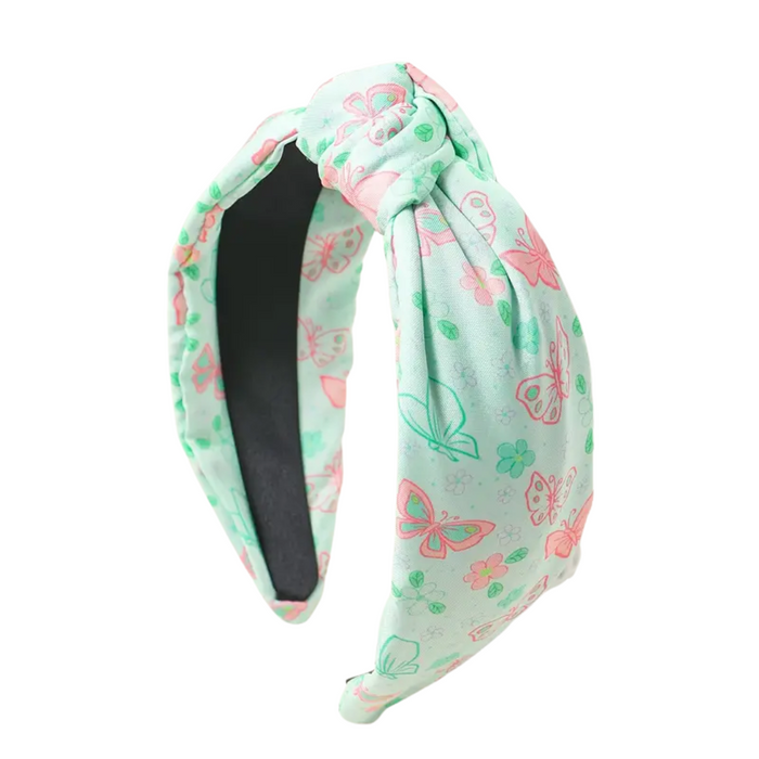 Elegant Butterfly Fabric Headband