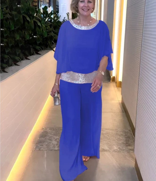 Ellie | Wide-Leg Evening Pant Set