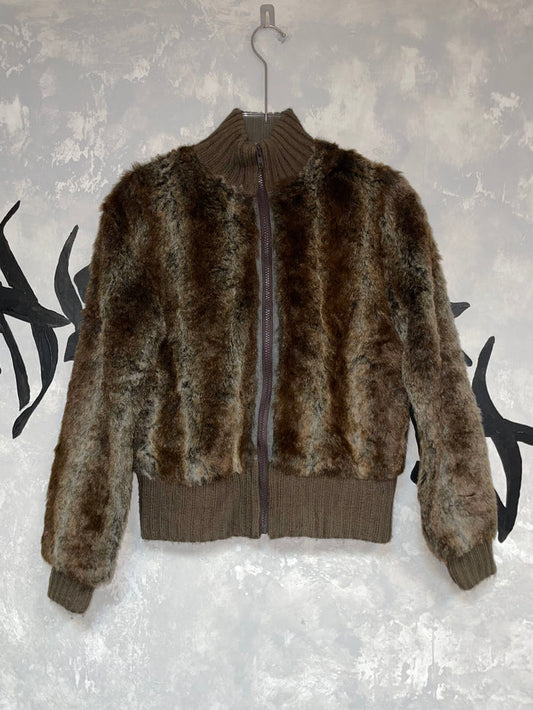 Faux Furry Vintage Jacket