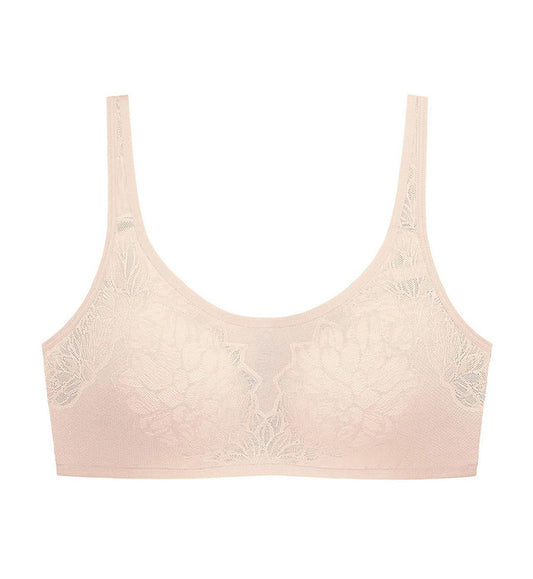 FIT SMART NON-WIRED PADDED BRA - NUDE BEIGE