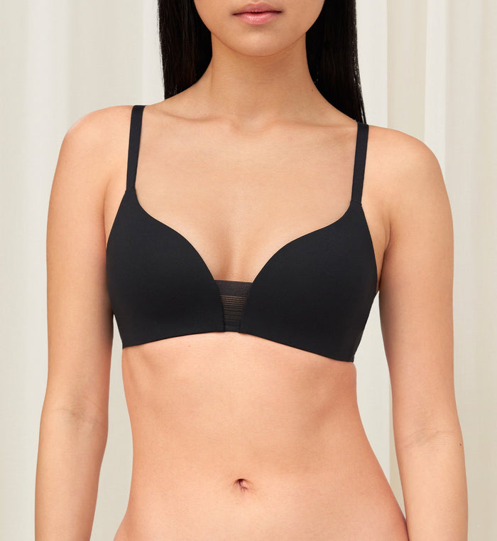 FLEX SMART NON-WIRED PADDED BRA - BLACK