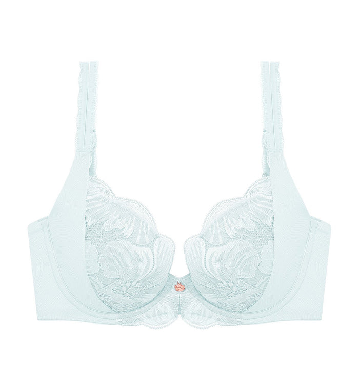 Florale Celestial Wired Push Up Bra - PLATINO