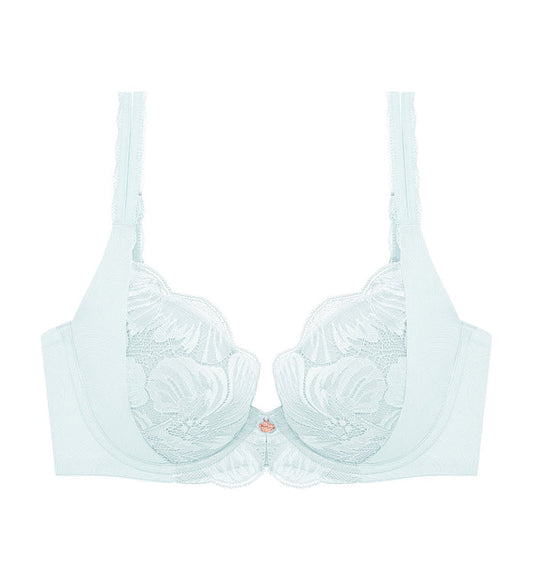 Florale Celestial Wired Push Up Bra - PLATINO