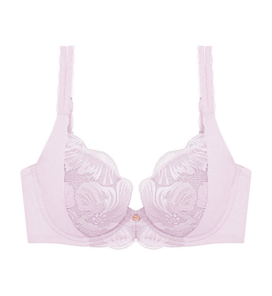 Florale Celestial Wired Push Up Bra - TENDER PURPLE