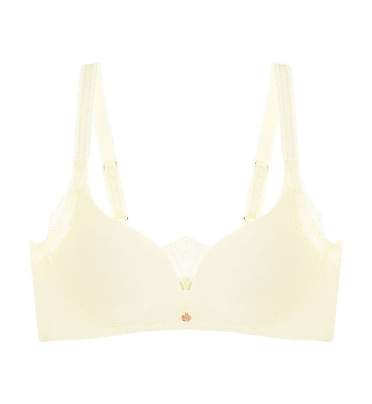 Florale Graceful Non-Wired Padded Bra - VANILLE