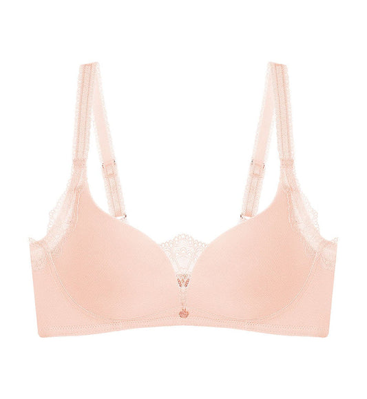 Florale Graceful Non-Wired Padded Bra - SOFT MAUVE