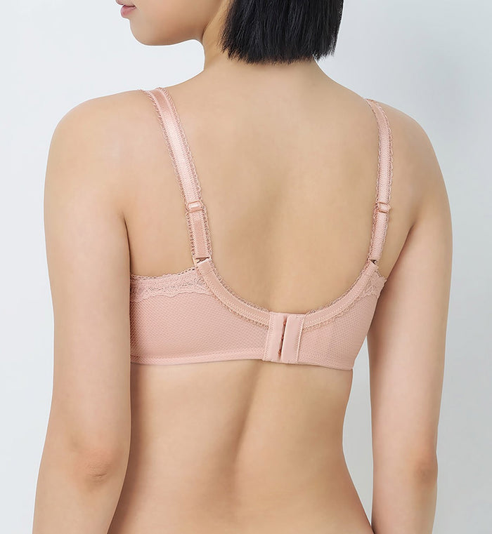 Florale Graceful Non-Wired Padded Bra - SOFT MAUVE