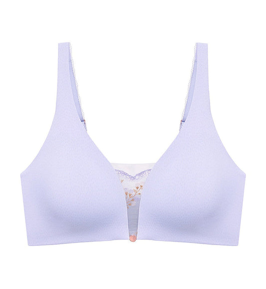 Florale Poui Non-Wired Padded Bra - MISTY LILAC