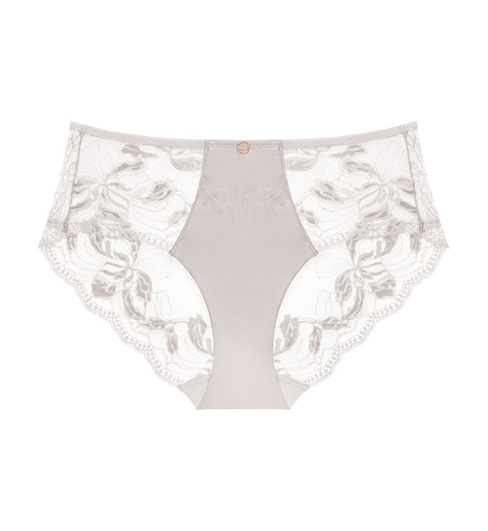 Florale Rose Lilies Hipster - RHINO GREY