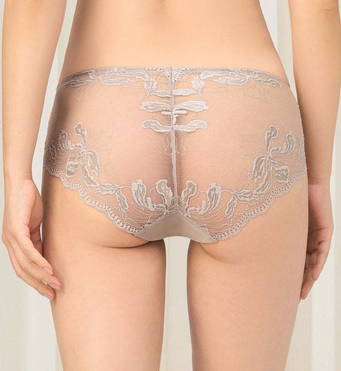 Florale Rose Lilies Hipster - RHINO GREY