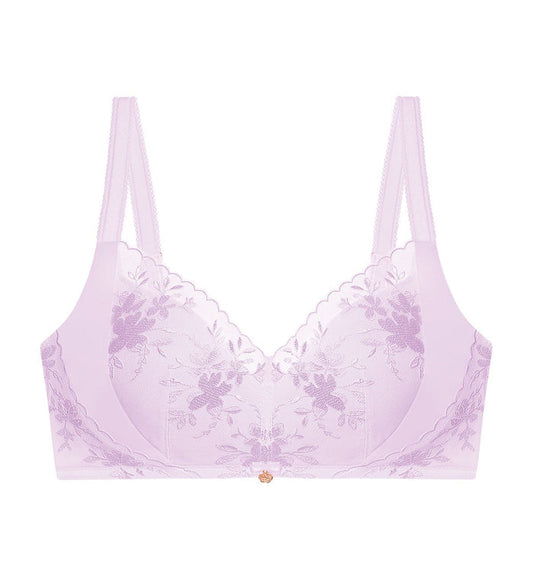 Florale Slimming Beauty Padded Bra - LAVENDOR BREEZE