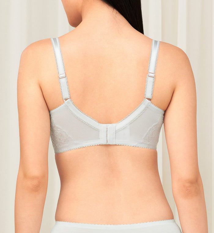Florale Wild Peony Non-Wired Padded Bra - PAWDER SNOW
