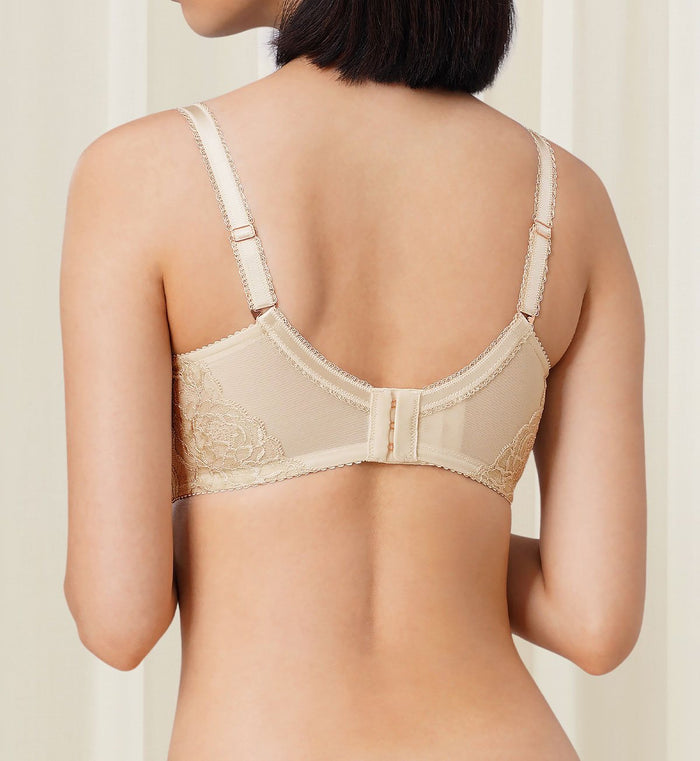 Florale Wild Peony Non-Wired Padded Bra - PAPIRO