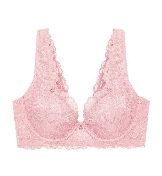 Florale Wild Peony Wired Padded Bra - OPAL PINK