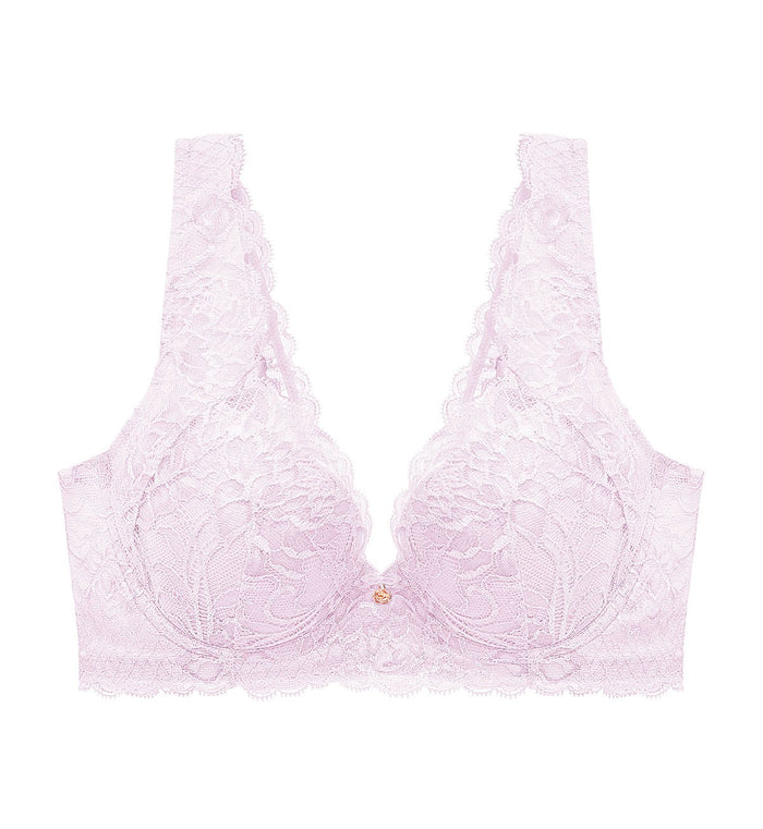 Florale Wild Peony Wired Padded Bra - SOFT LAVENDER