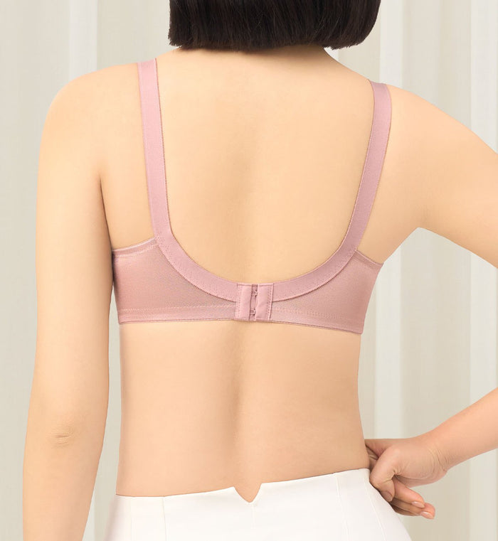 Form & Beauty 075 Non-Wired Padded Bra - DUSTED ROSE