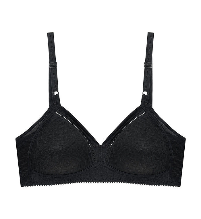 Form & Beauty 138 Non-Wired Padded Bra - BLACK