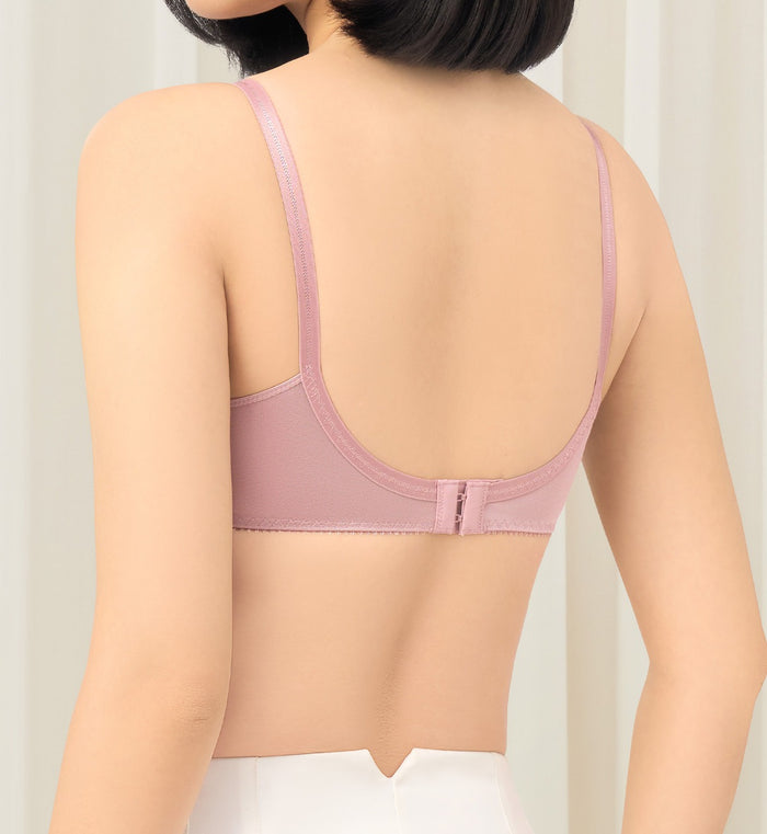Form & Beauty 138 Non-Wired Padded Bra - DUSTED ROSE
