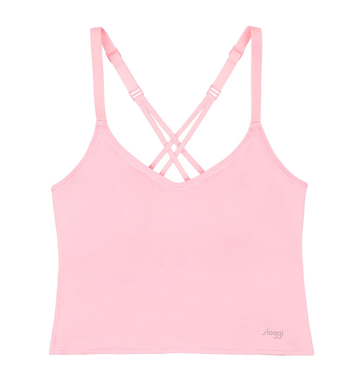 FREE EVOLVE CROP TOP - ROCOCO PINK