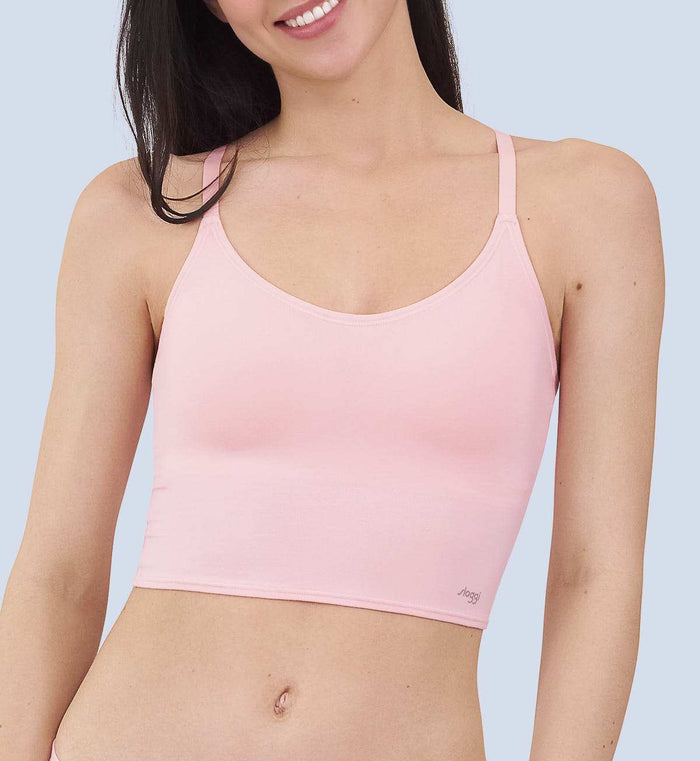FREE EVOLVE CROP TOP - ROCOCO PINK