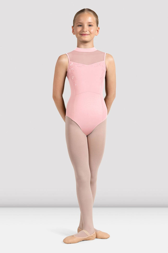 Girls Dahlia High Neck Leotard - BLOCH EU