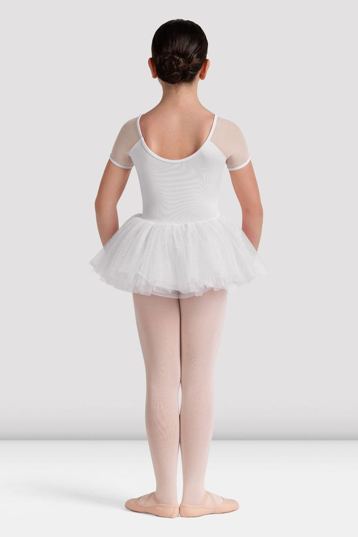 Girls Lucy Floral Cap Sleeve Tutu Dress