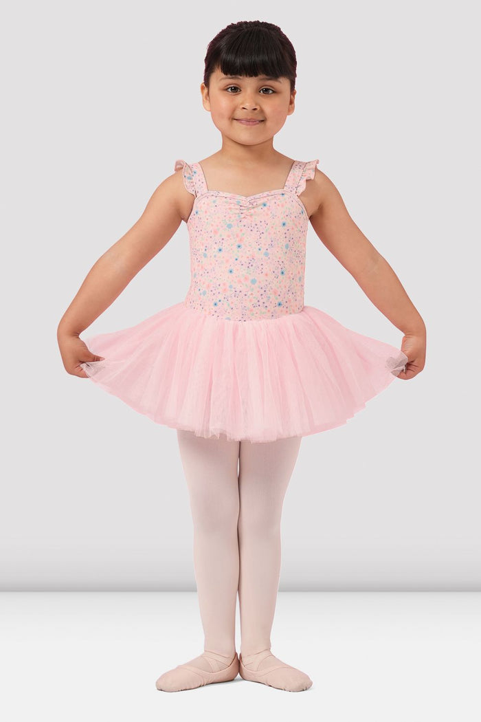 Girls Mirella Ditsy Floral Wide Strap Tutu Dress - BLOCH EU