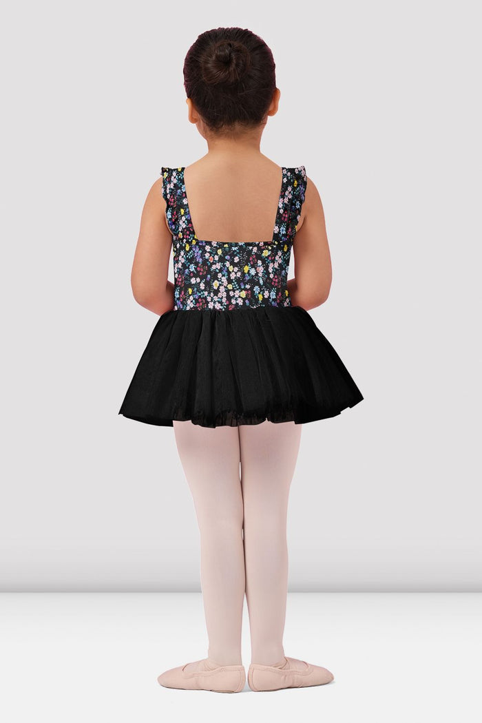 Girls Mirella Ditsy Floral Wide Strap Tutu Dress - BLOCH EU
