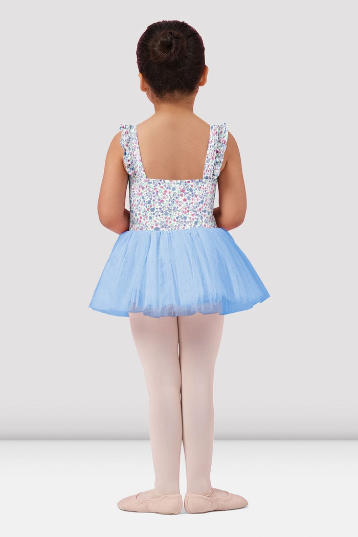 Girls Mirella Ditsy Floral Wide Strap Tutu Dress - BLOCH EU