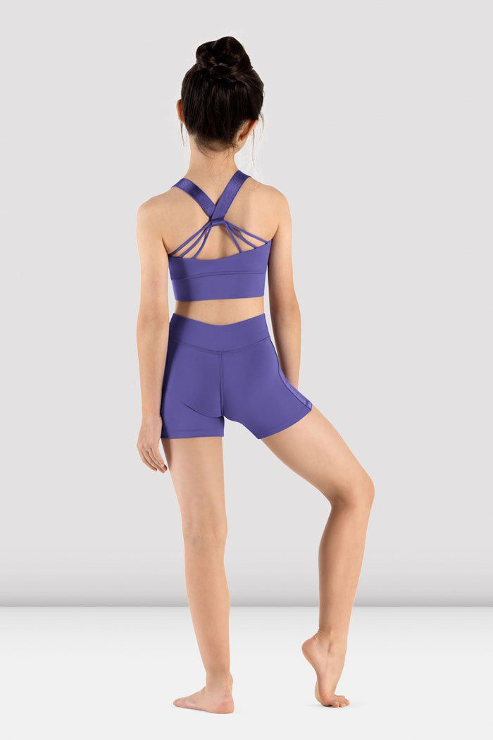 Girls Mirella Majesty Cross Back Crop Top