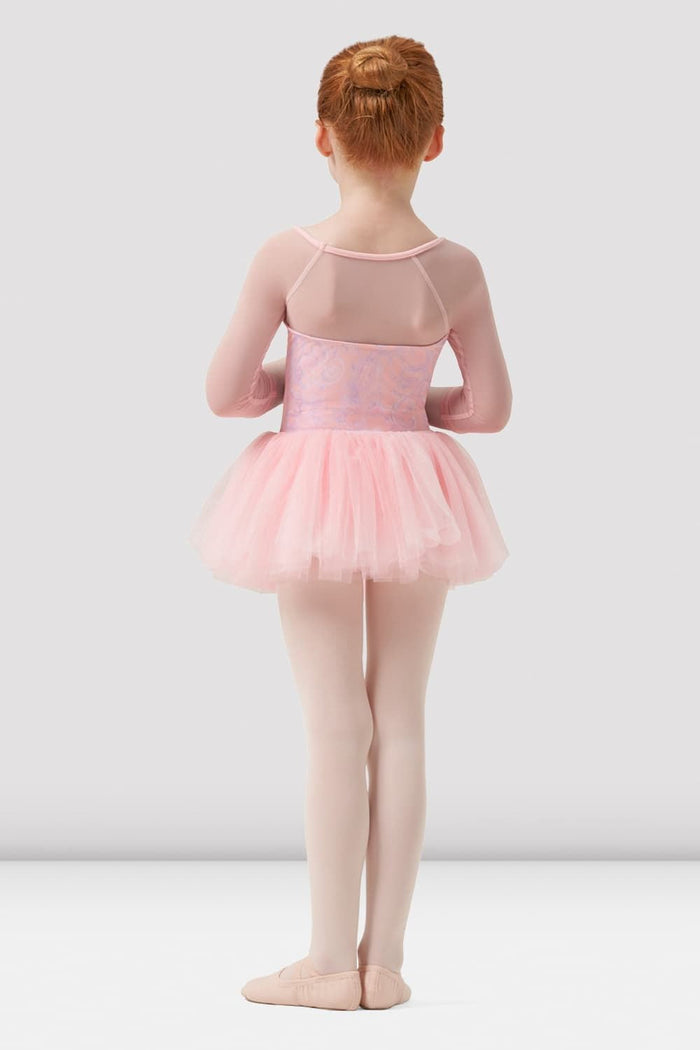 Girls Mirella Paisley 3/4 Sleeve Tutu Dress - BLOCH EU