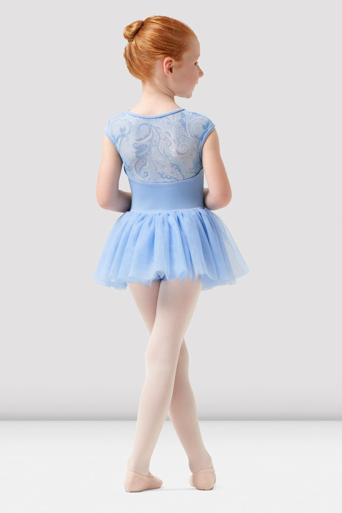 Girls Mirella Paisley Cap Sleeve Tutu Dress - BLOCH EU