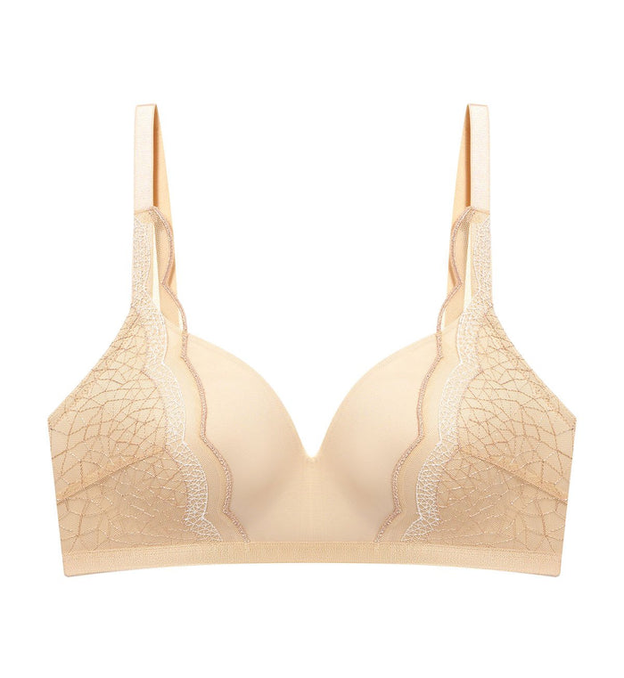 GLOW NON WIRED PADDED BRA - FRENCH NUDE