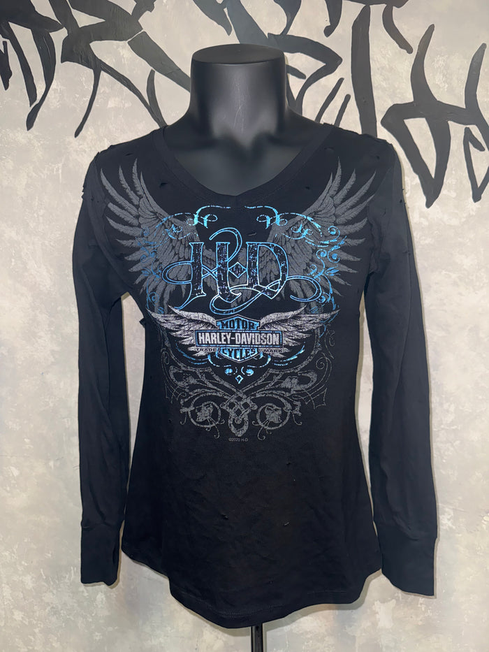 Harley Davidson Remake Unisex Long Sleeve Tee