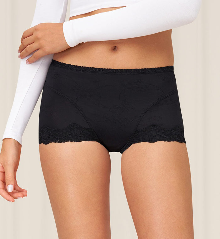 HIGH WAIST SMOOTHING HIPSTER - BLACK