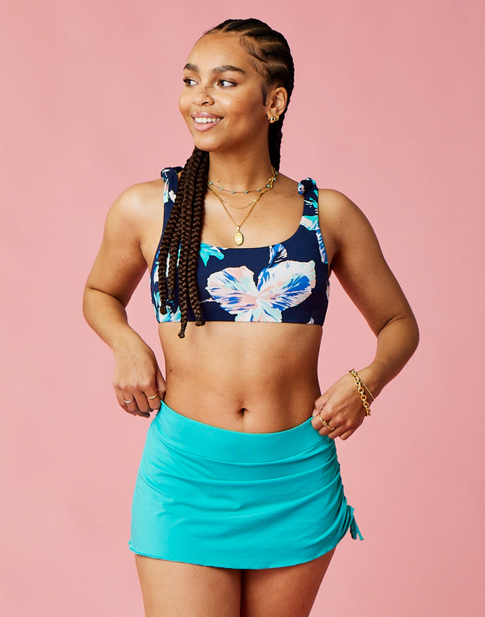 Hoku Swim Skirt: Ceramic - FINAL SALE