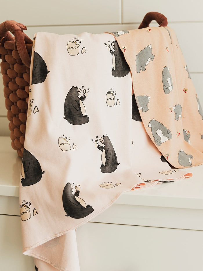 Honey Bear — Baby Blanket - Millie + Moose