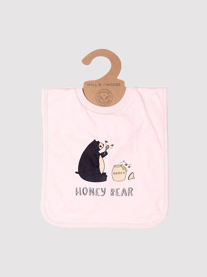 Honey Bear — Infant Bib - Millie + Moose