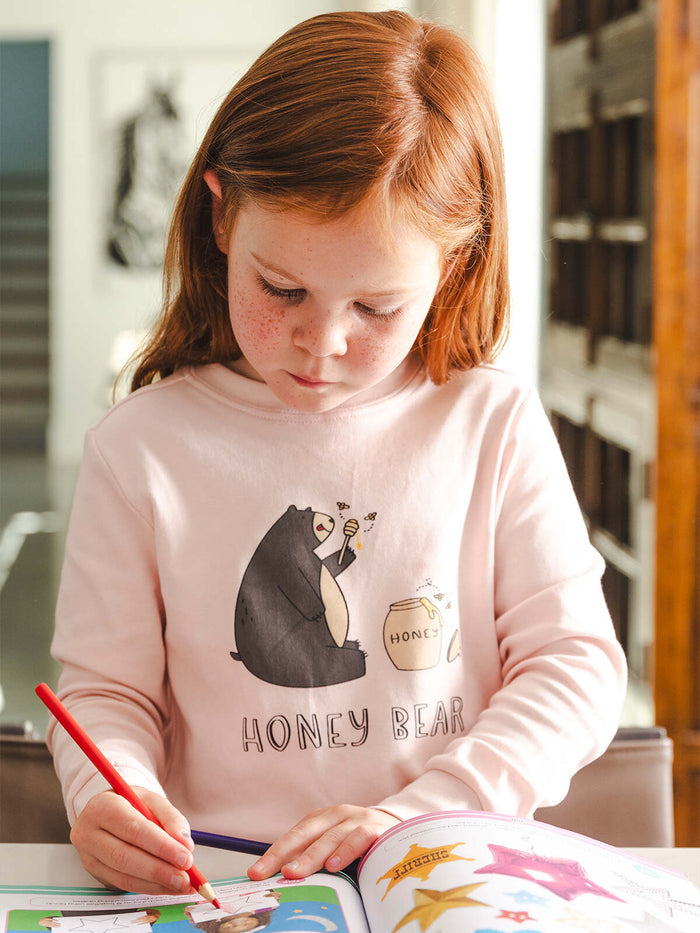 Honey Bear Kids PJ Set - Millie + Moose