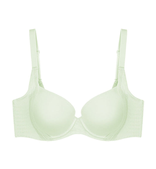 INVISIBLE INSIDE-OUT DELICATE WIRED PADDED BRA - NOSTALGIC GREEN