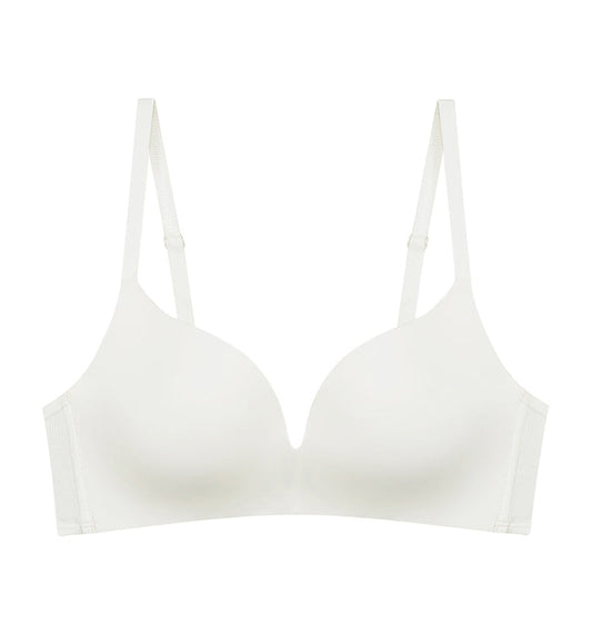 INVISIBLE INSIDE-OUT NON-WIRED PADDED BRA - VANILLE