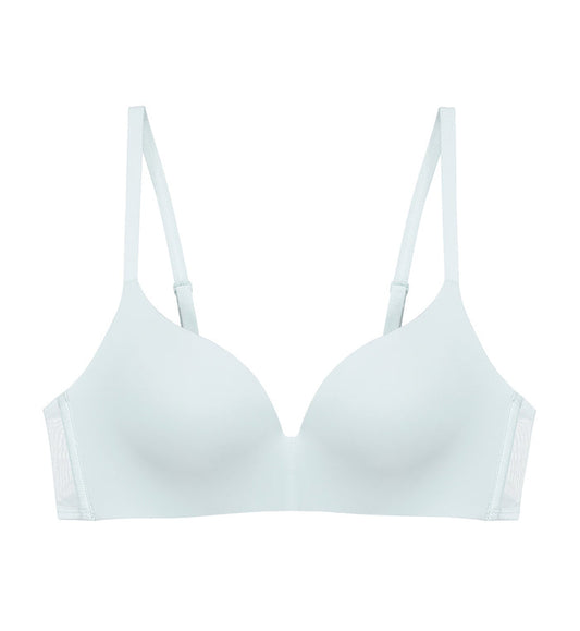 INVISIBLE INSIDE-OUT NON-WIRED PADDED BRA - BLUE PEARL