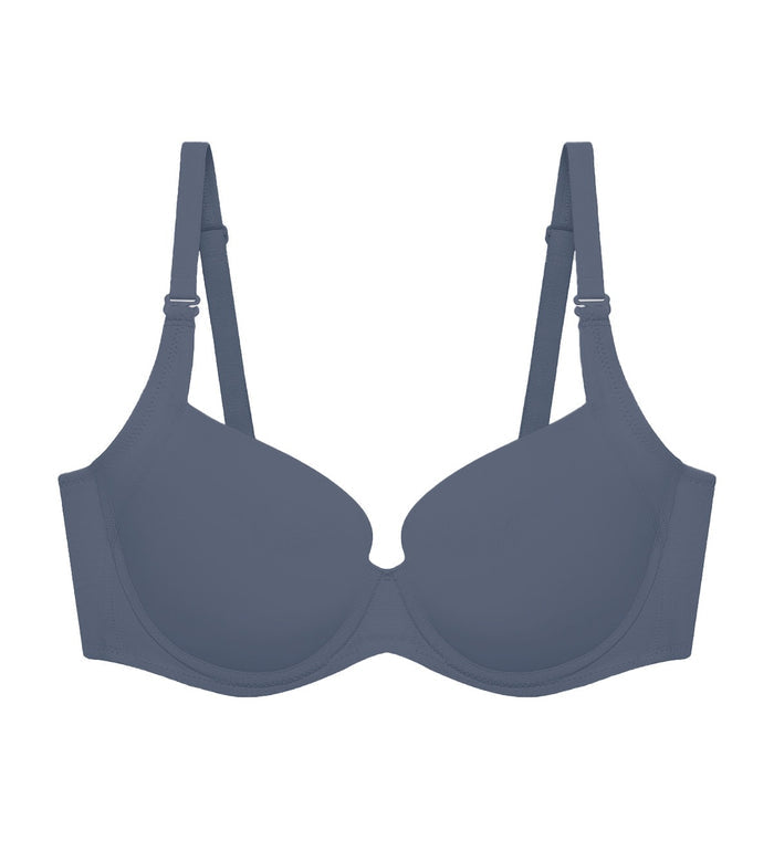 Invisible Inside-Out Wired Padded Bra - INDIGO VEIL
