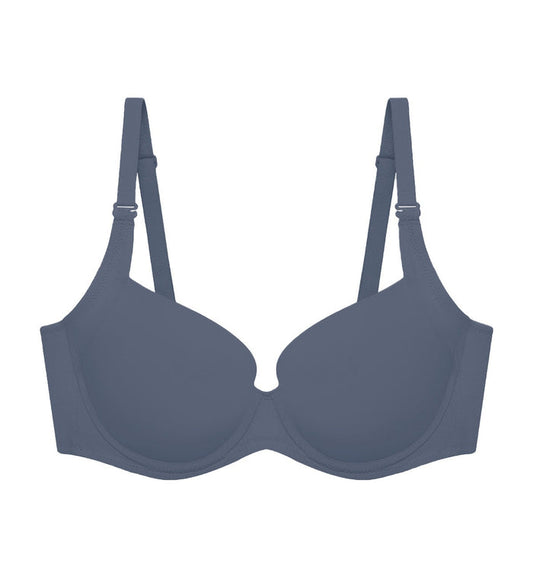 Invisible Inside-Out Wired Padded Bra - INDIGO VEIL